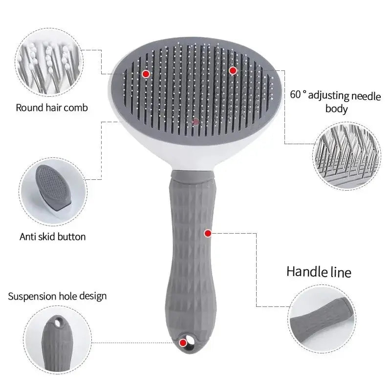 Pet Grooming Brush & Comb